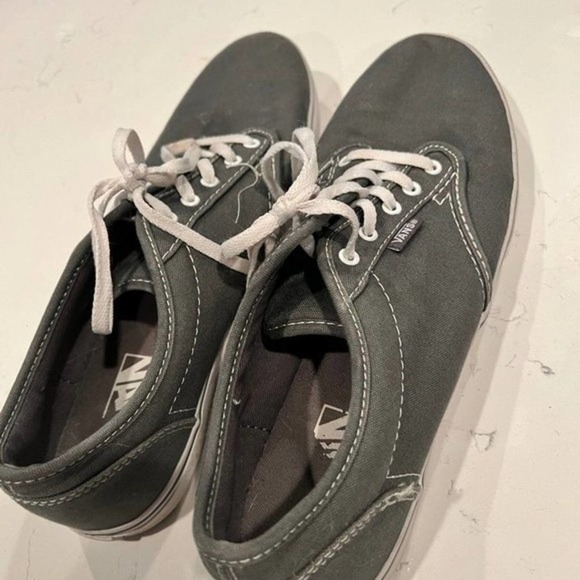 VANS‎ Authentic Core Classics Skate Shoes - Black/Pewter Size 8.5 - Picture 1 of 4